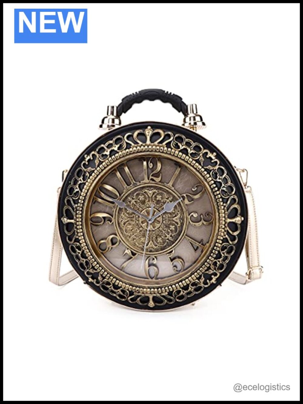 Women's Faux Leather Crossbody Purse Handbag with Adjustable Strap